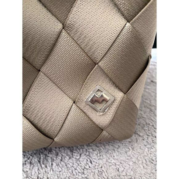 Maggie Bags Recycled Seatbelt Backpack Tan/Beige main image 9